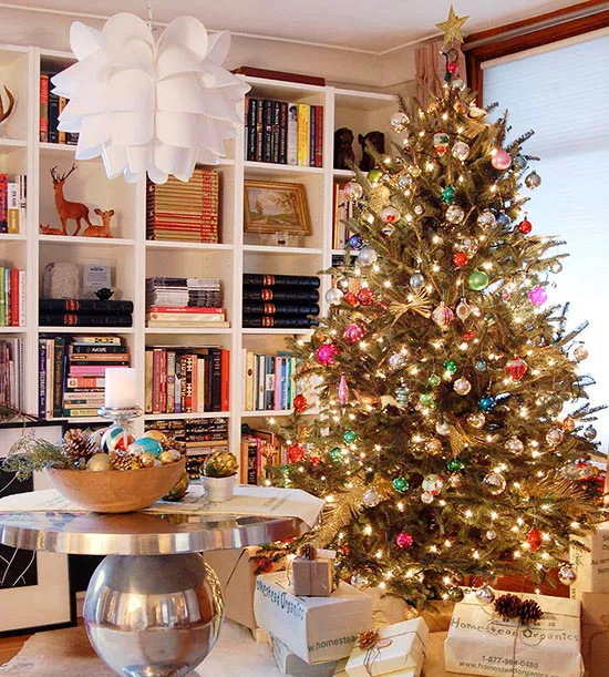 como decorar arboles de navidad 2021, como decorar arboles de navidad 2022, arbol de navidad vintage, arbol de navidad estilo vintage