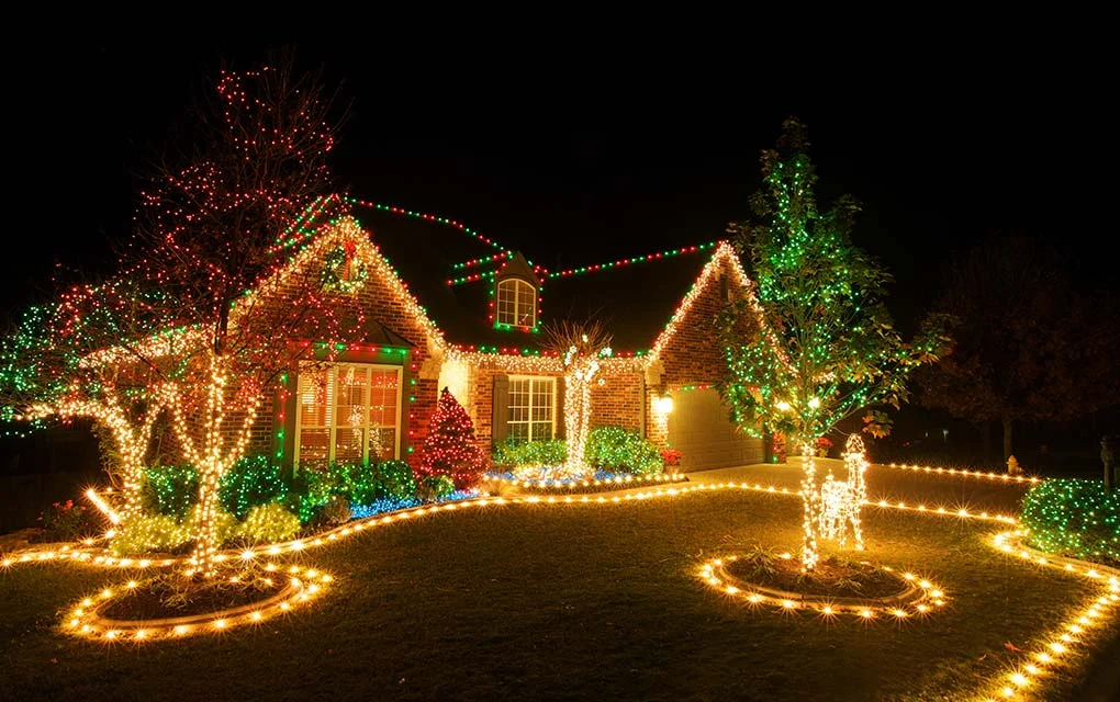 luces de navidad exterior espectaculares, luces de navidad para exteriores de casas